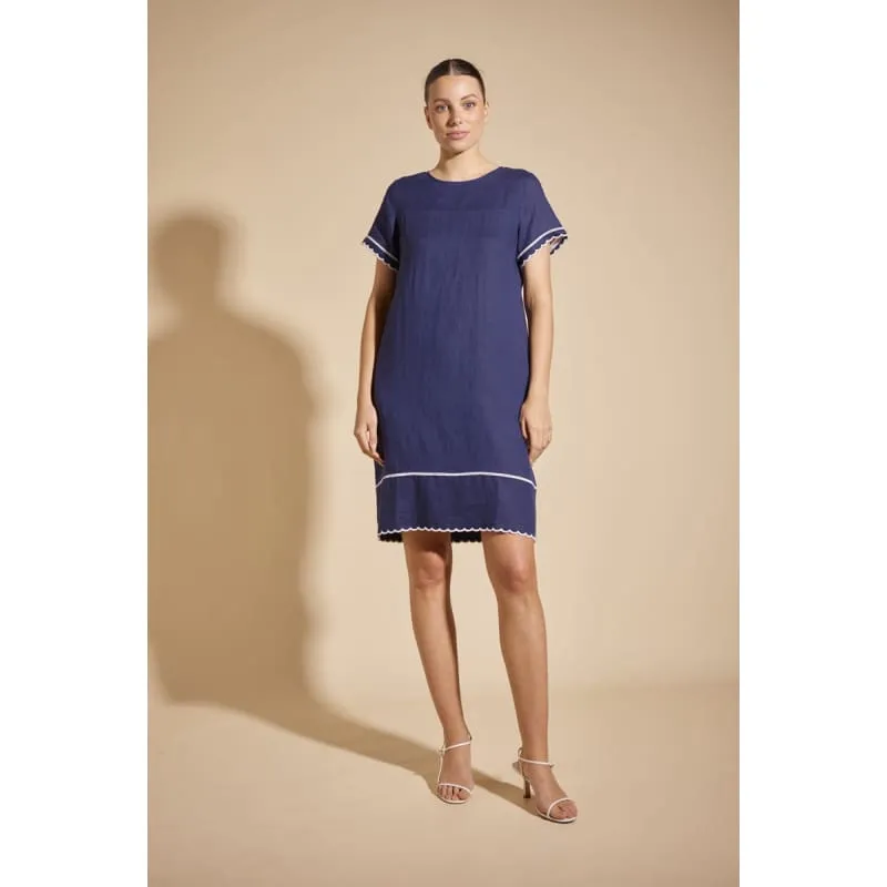 Odette Dress | Navy