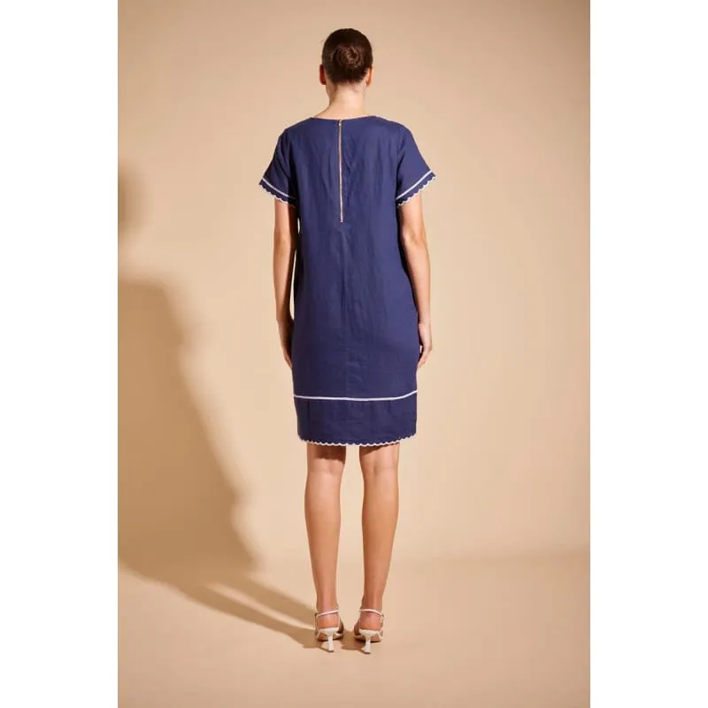 Odette Dress | Navy