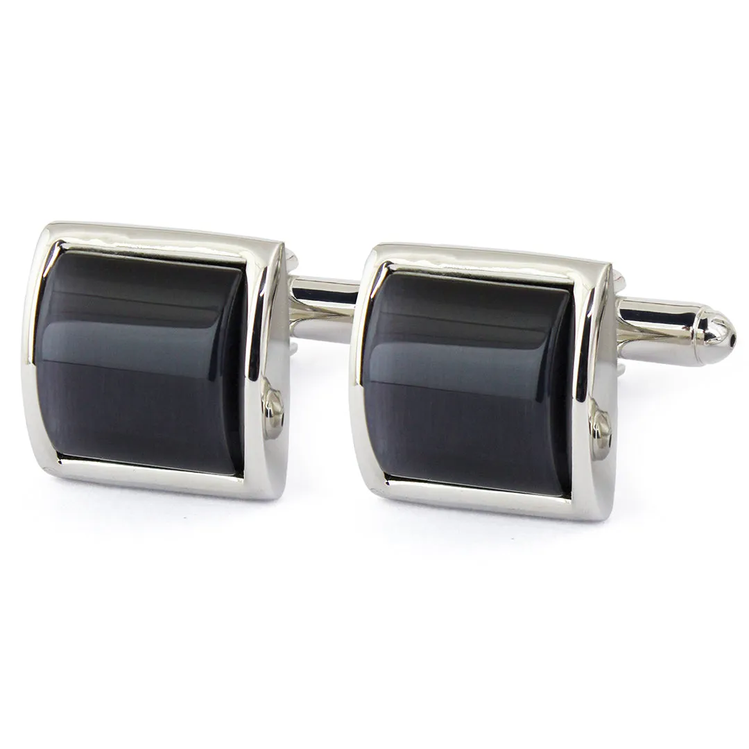 Peluche Onyx Essential Cufflinks