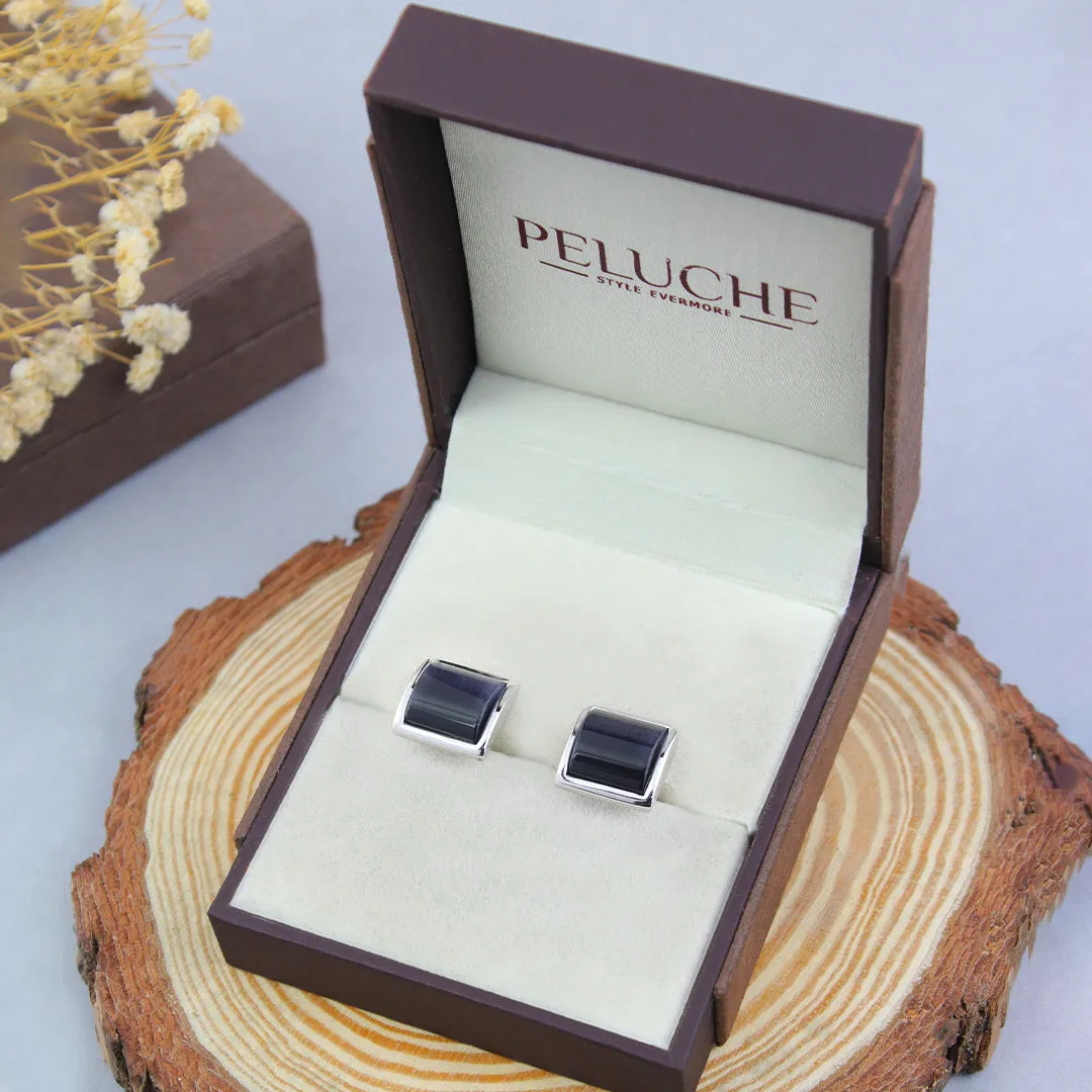 Peluche Onyx Essential Cufflinks