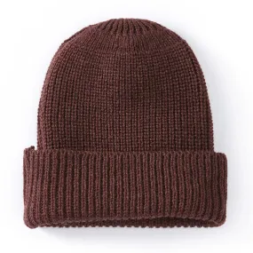 PEREGRINE - Porter Ribbed Beanie - Merino Wool - Shiraz