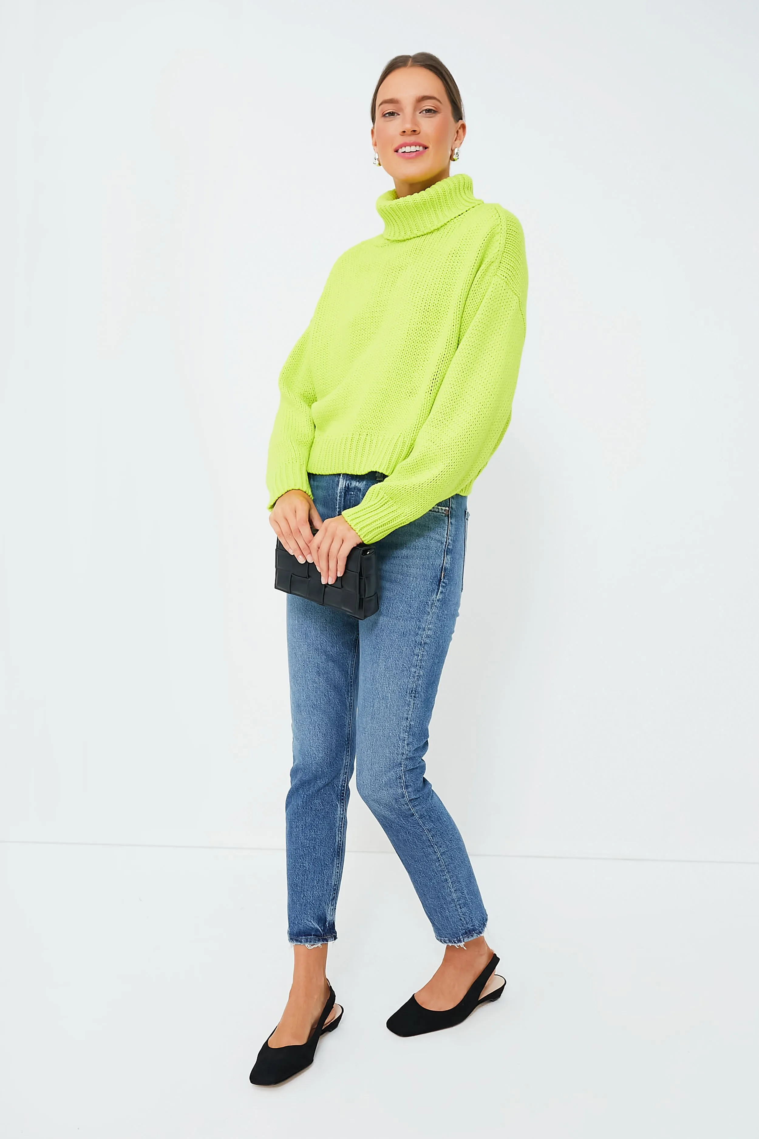 Peridot Edie Turtleneck Sweater