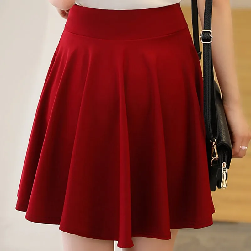 Pleated Skirts with Shorts for Dancing and Exercise