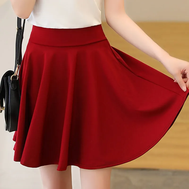 Pleated Skirts with Shorts for Dancing and Exercise