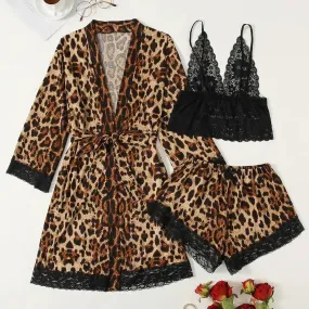 "Celeste" Leopard Lounge Set