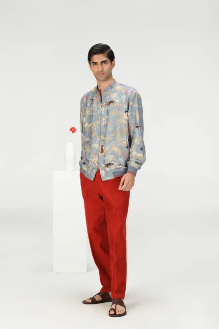 Raahi Pant Corduroy Red