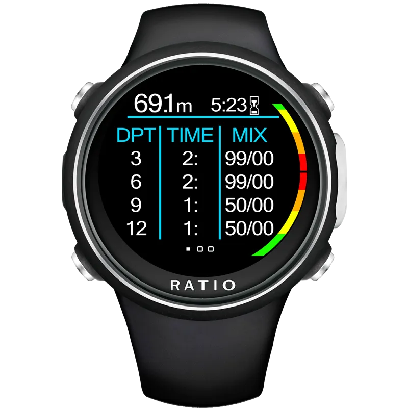 Ratio iDive Colour Edition Computers (Watch Style - Easy)