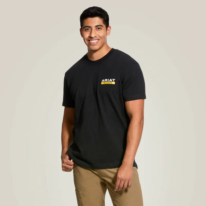 Rebar Men's Cotton Strong Roughneck Graphic T-Shirt | 10030299