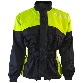 Richa Rain Waterproof Warrior Jacket - Black / Fluo