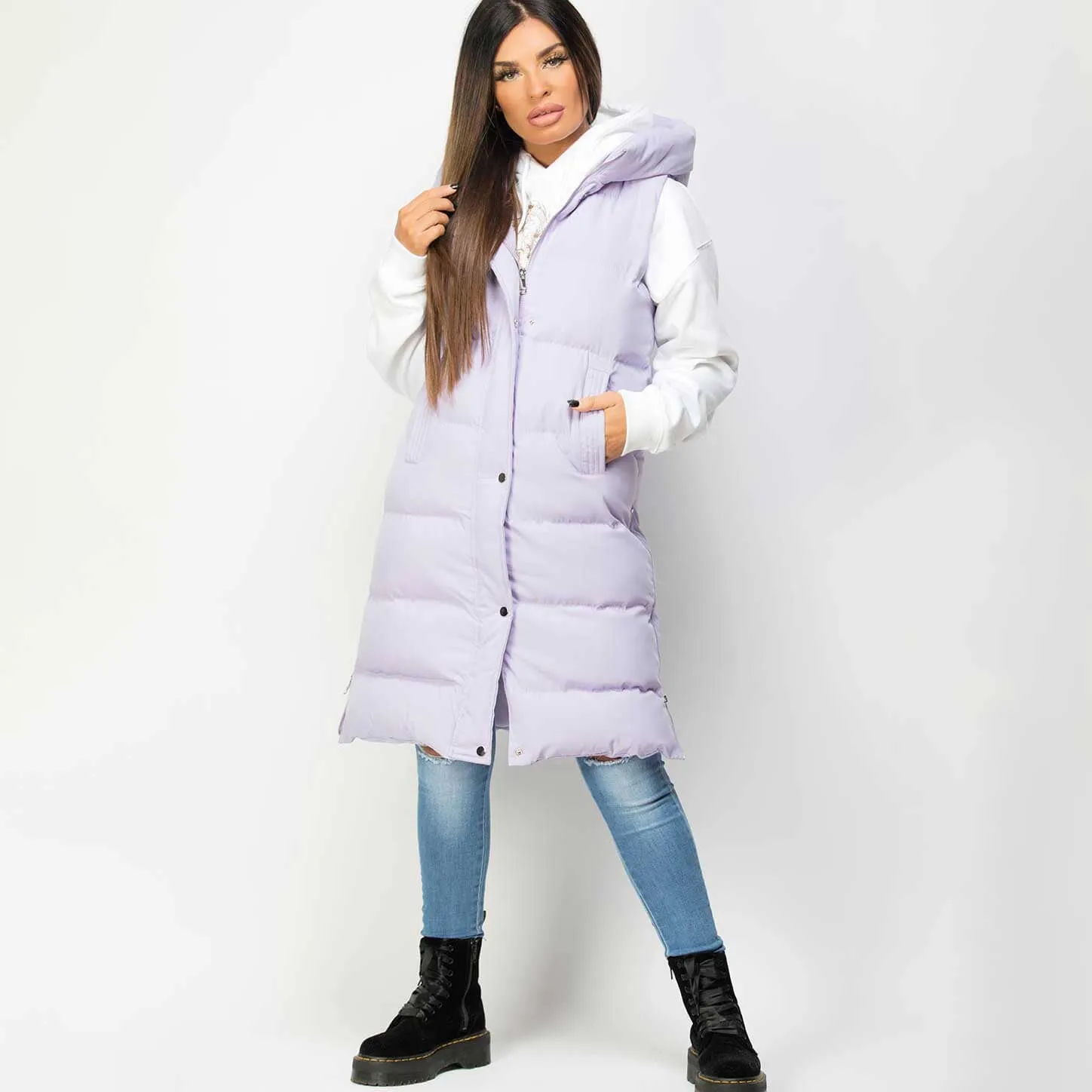 RSG Women's Longline Padded Gilet