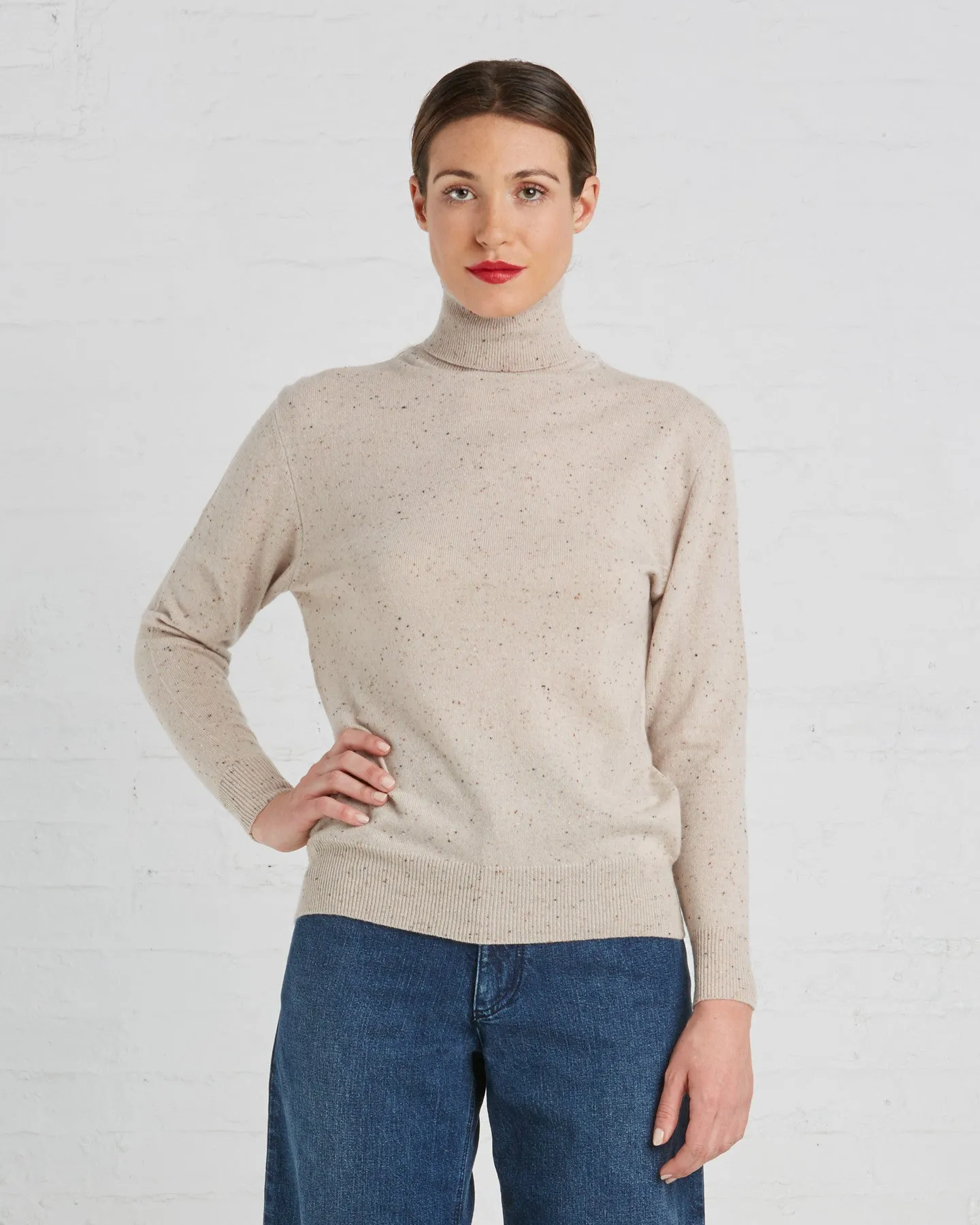 Ryan Roche Cashmere Turtleneck Sweater | Bambi