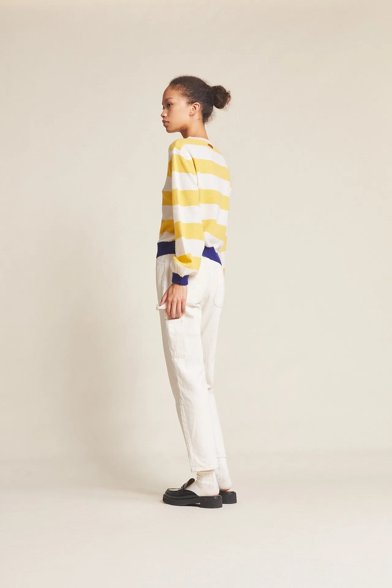 Ryann Sweater Dandelion Stripe