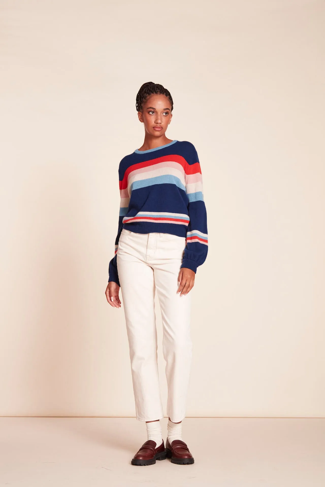 Ryann Sweater Multi Stripe