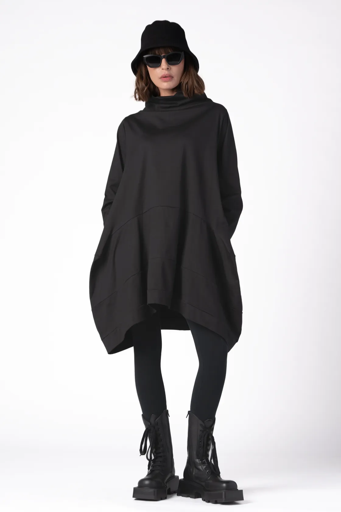 Samarin Tunic in Black Tokyo