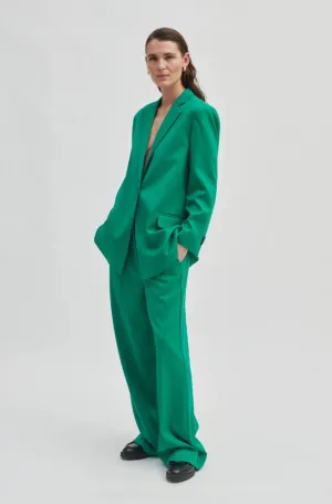 Second Female Kaleem Classic Trousers in Green Tambourine