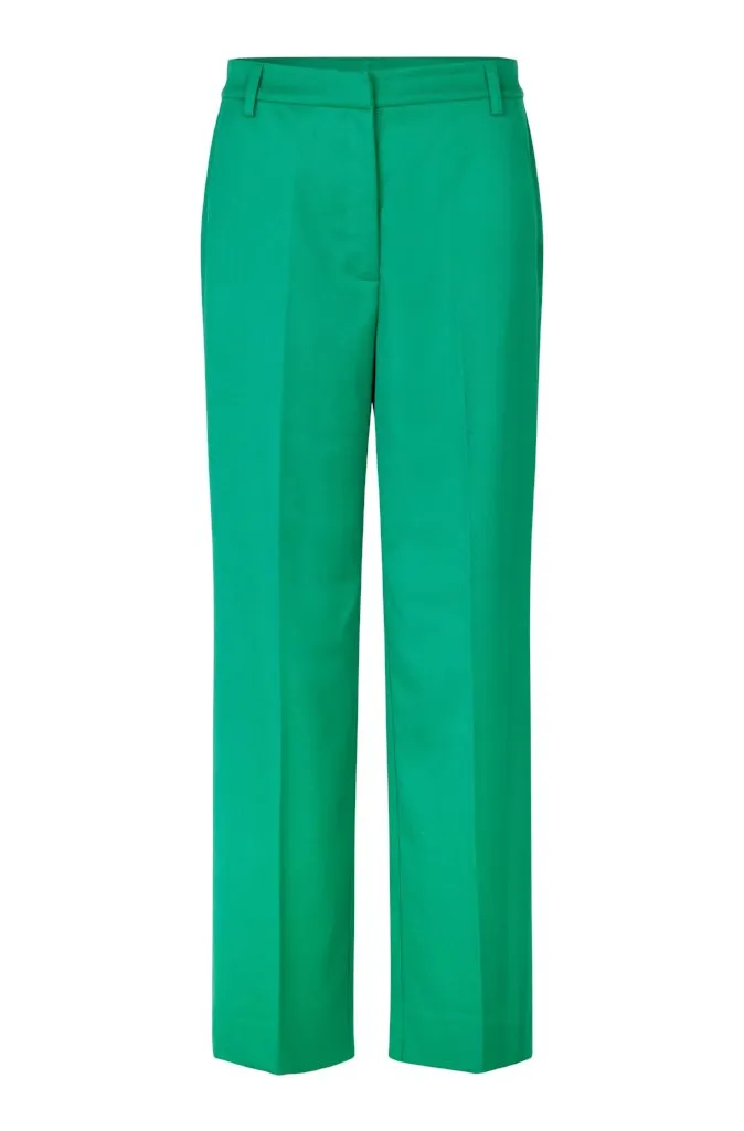 Second Female Kaleem Classic Trousers in Green Tambourine