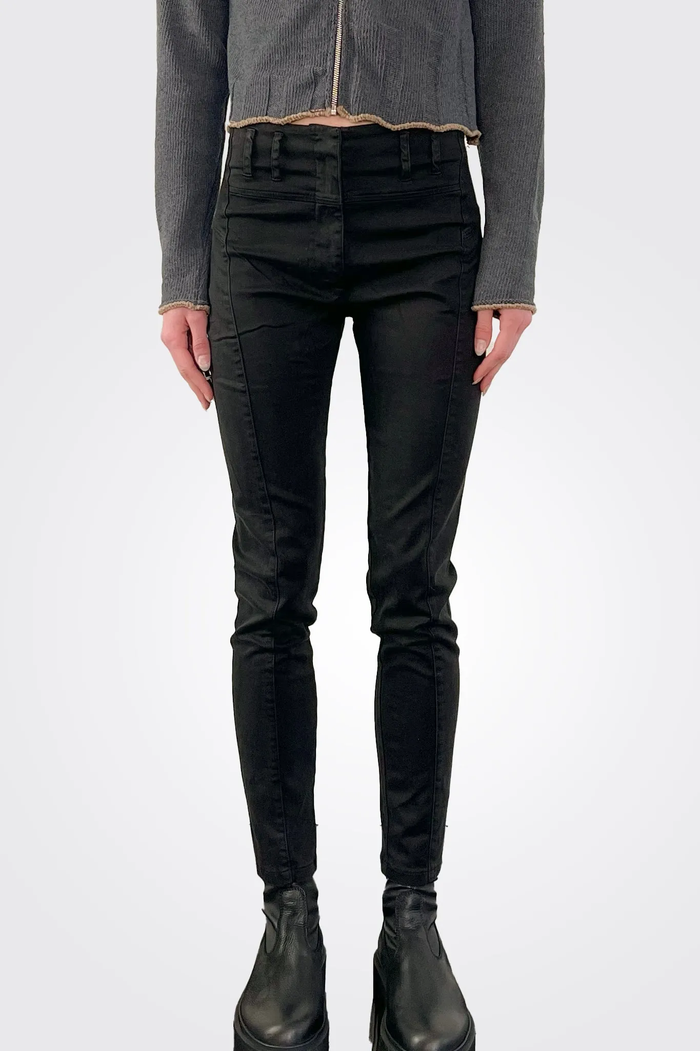 Skinny Trousers - Black