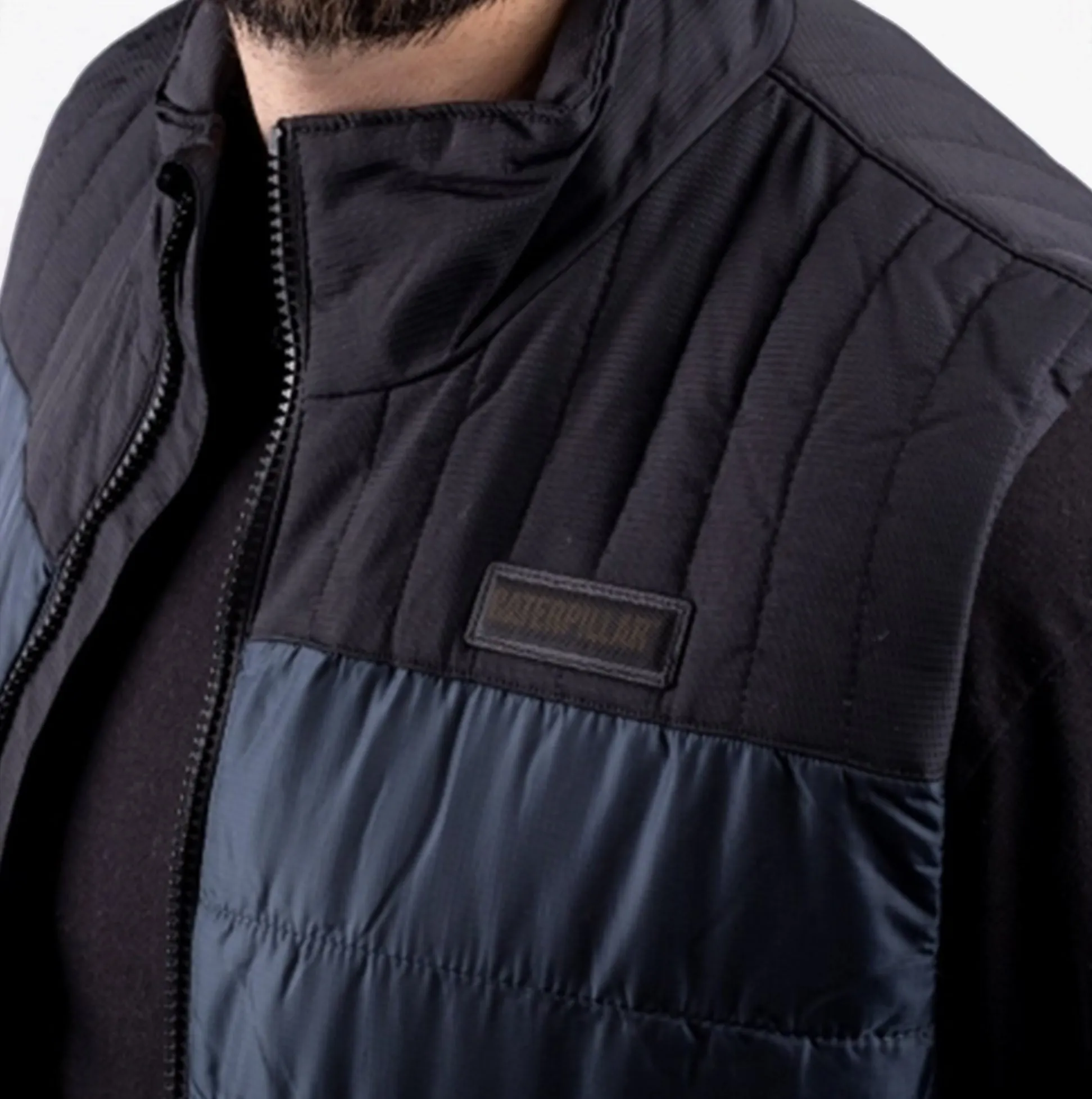 SQUALL Mens Polyester Vest Body Warmer Dark Blue