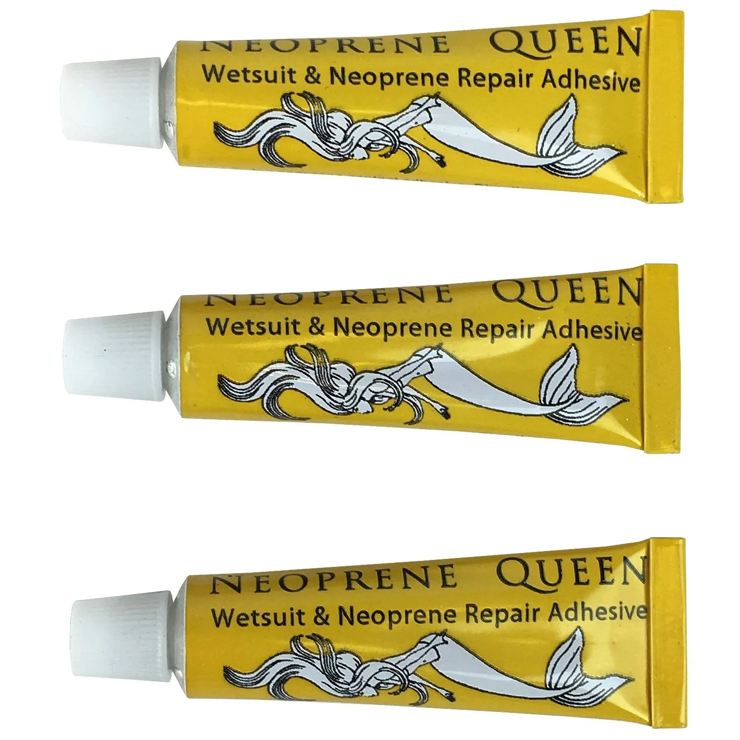 Stormsure Neoprene Queen 5G set of 3 Tubes Triathlon Wetsuit Repair Glue Tube