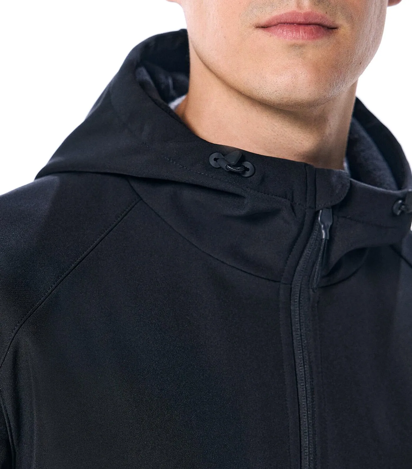 Technical Softshell Parka Black