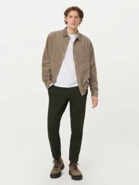 The Corduroy Shirt in Sandstone