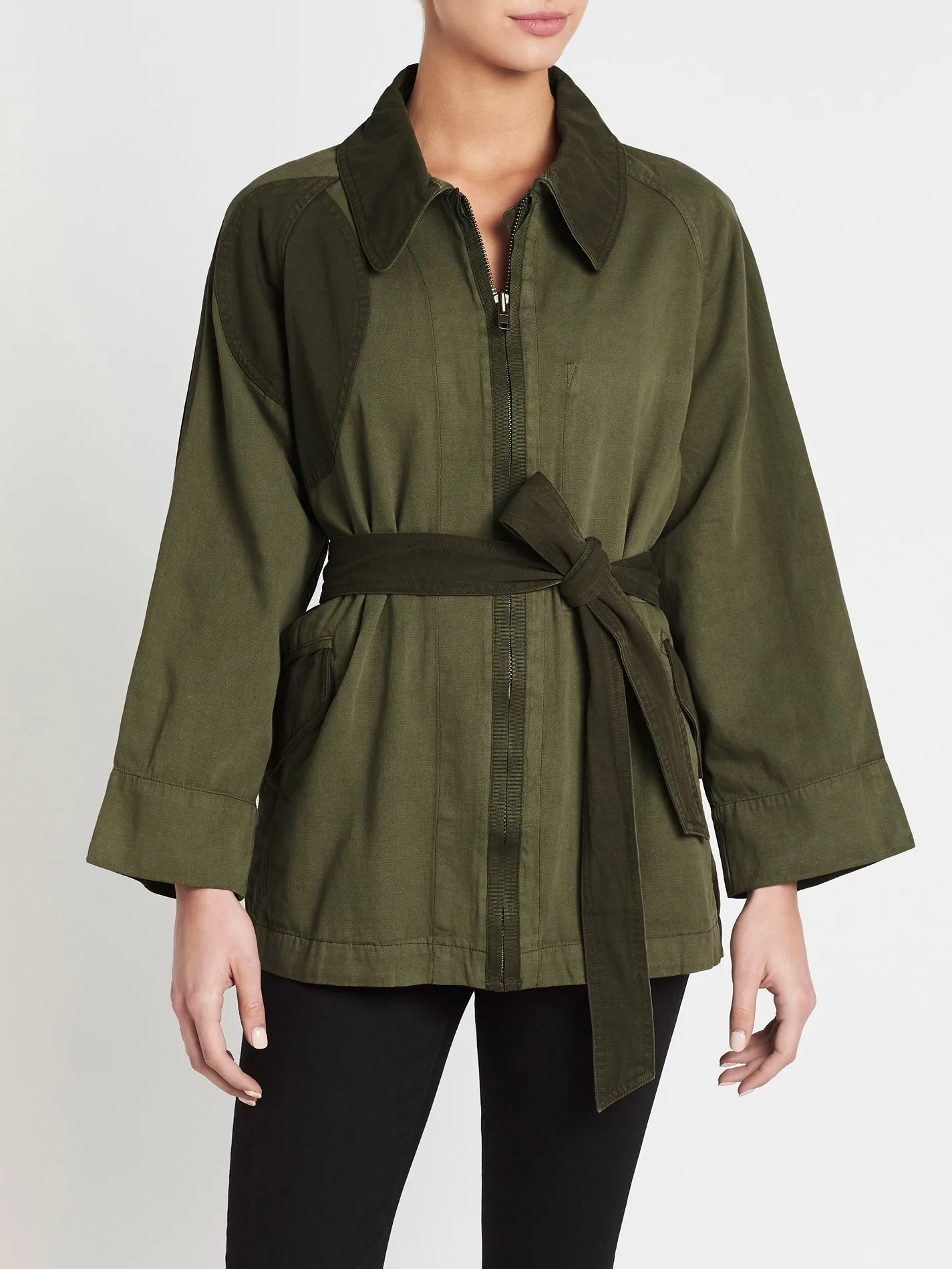 The Relaxed Military Jacket