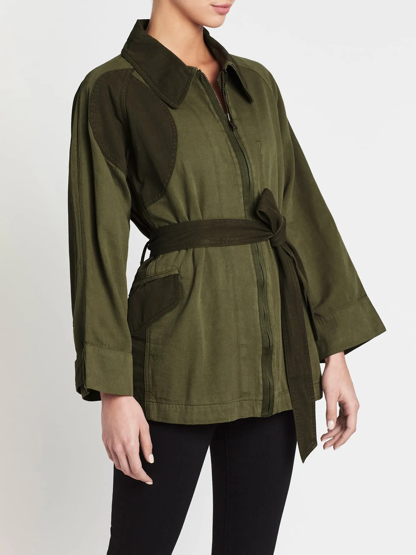 The Relaxed Military Jacket