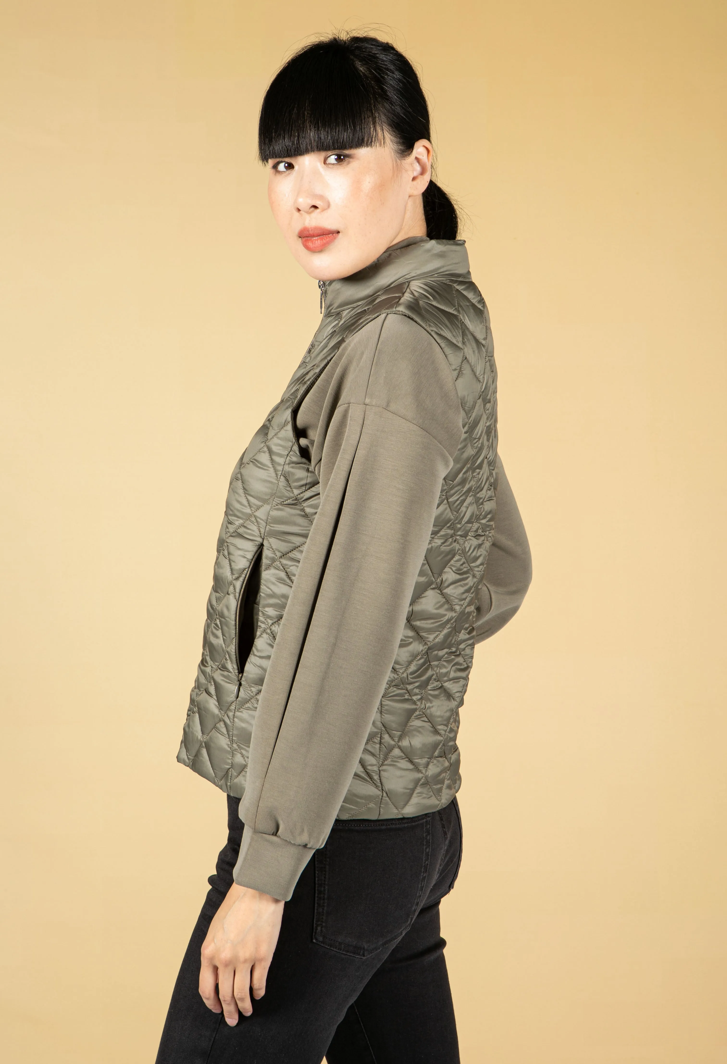 Wirmia Gilet in Soft Moss