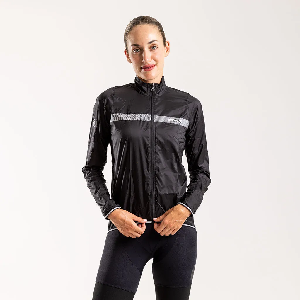 Women's Cirro Windproof Jacket (Black)