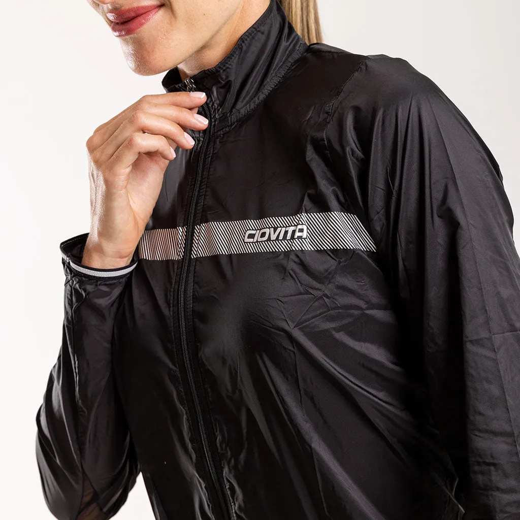 Women's Cirro Windproof Jacket (Black)