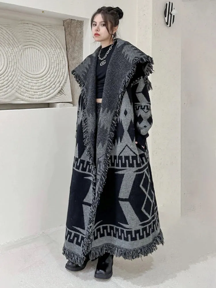 Women's Truly Oversized Thick Knitted Coat