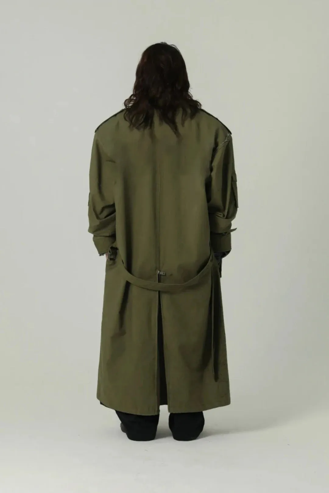 Women's Ultra Oversized Full-Length Trench Coat