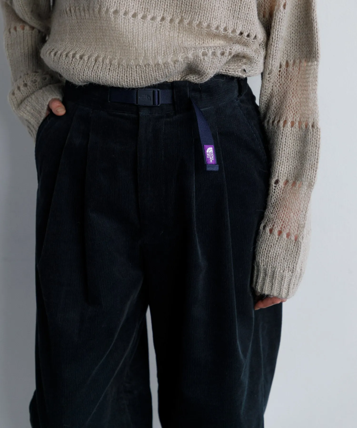 【WOMEN】THE NORTH FACE PURPLE LABEL Corduroy Field Tuck Pants