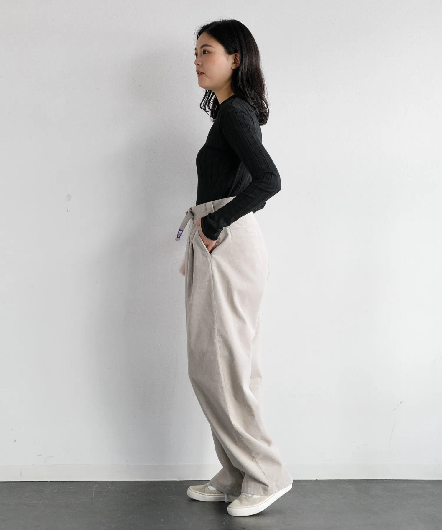 【WOMEN】THE NORTH FACE PURPLE LABEL Corduroy Field Tuck Pants