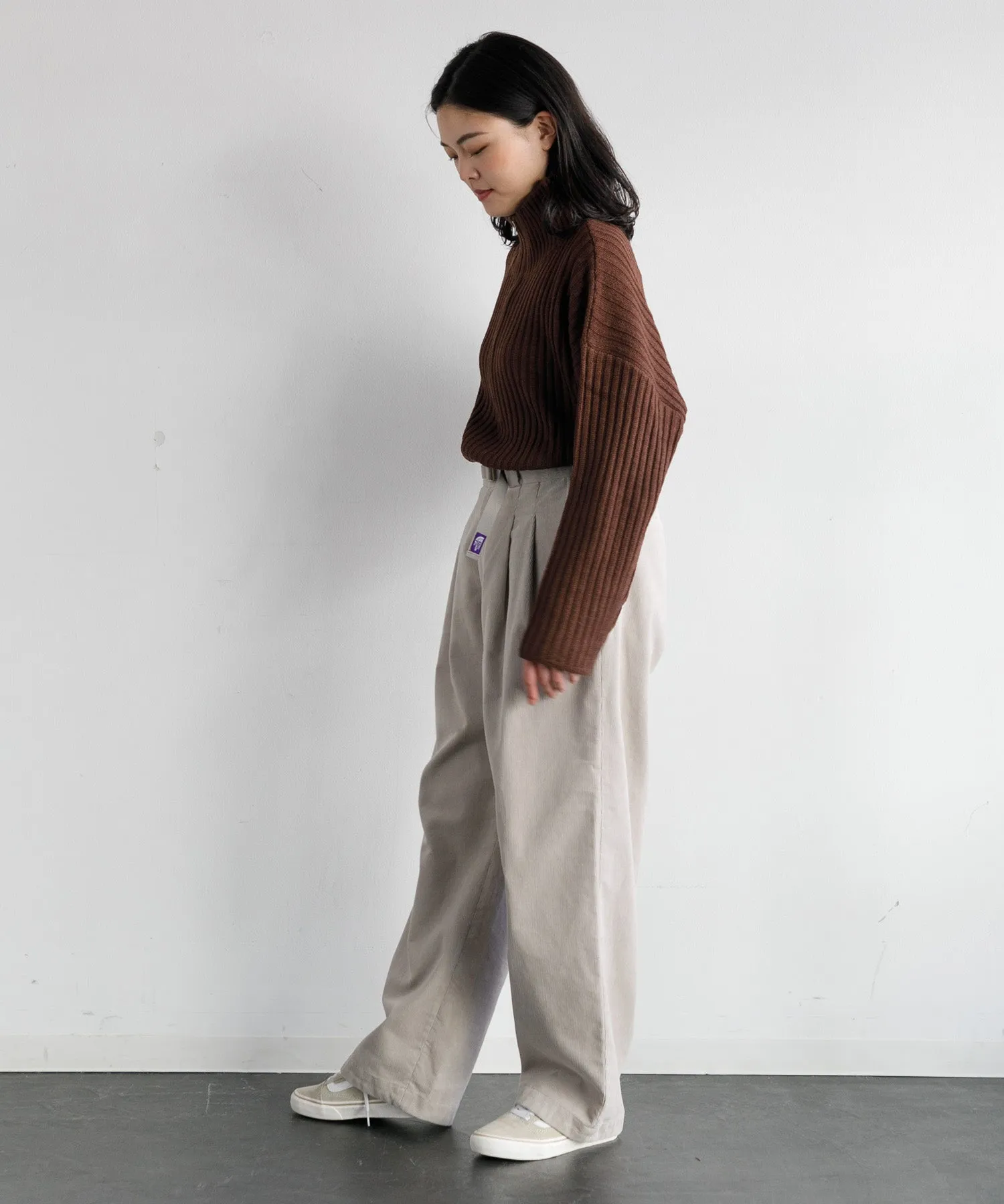 【WOMEN】THE NORTH FACE PURPLE LABEL Corduroy Field Tuck Pants