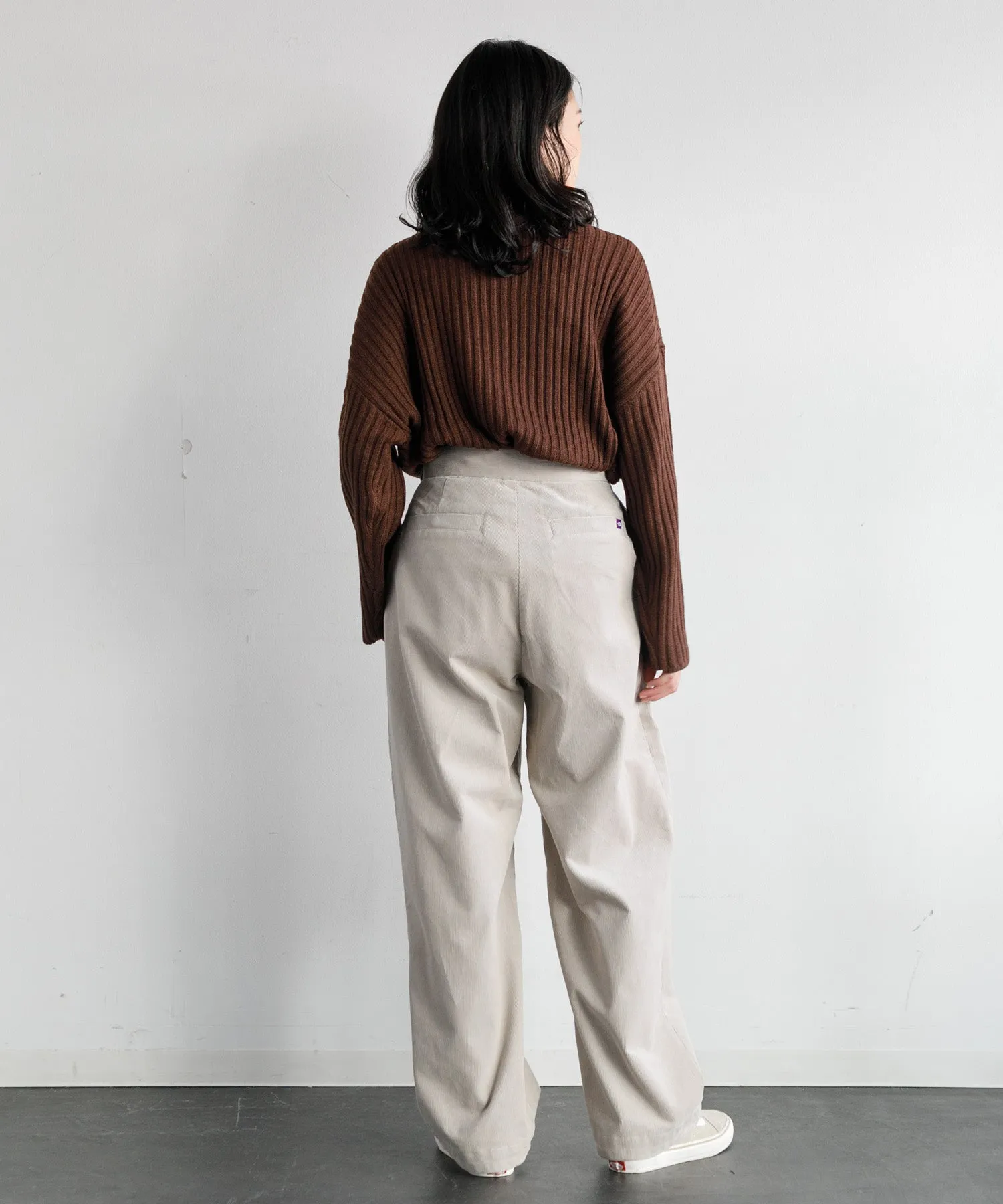 【WOMEN】THE NORTH FACE PURPLE LABEL Corduroy Field Tuck Pants